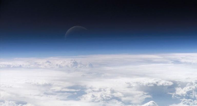Exosfera: Aquí es donde la Tierra termina y el espacio comienza.