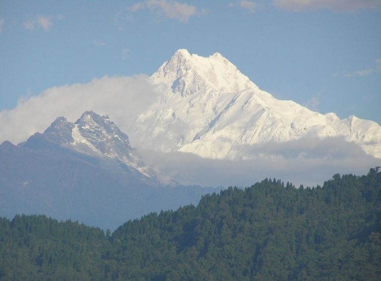 Kangchenjunga: la tercera montaña más alta del mundo después del Everest y el K2.