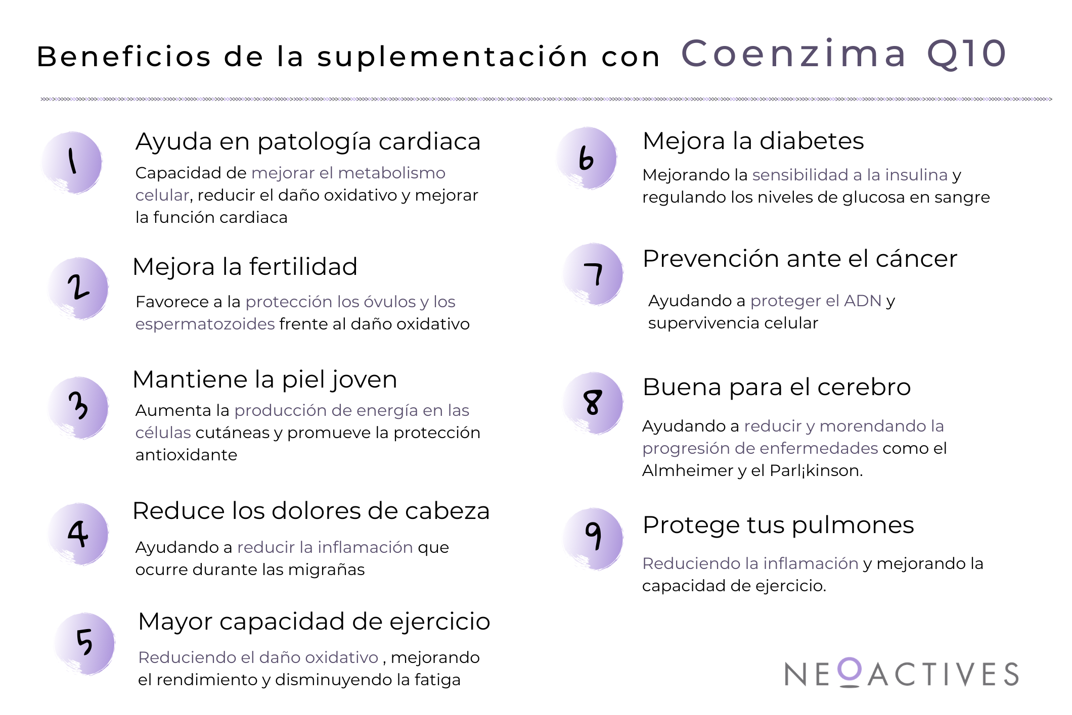 Coenzima Q10: Propiedades, Beneficios y Fuentes Coenzima Q10: Propiedades, Beneficios y Fuentes