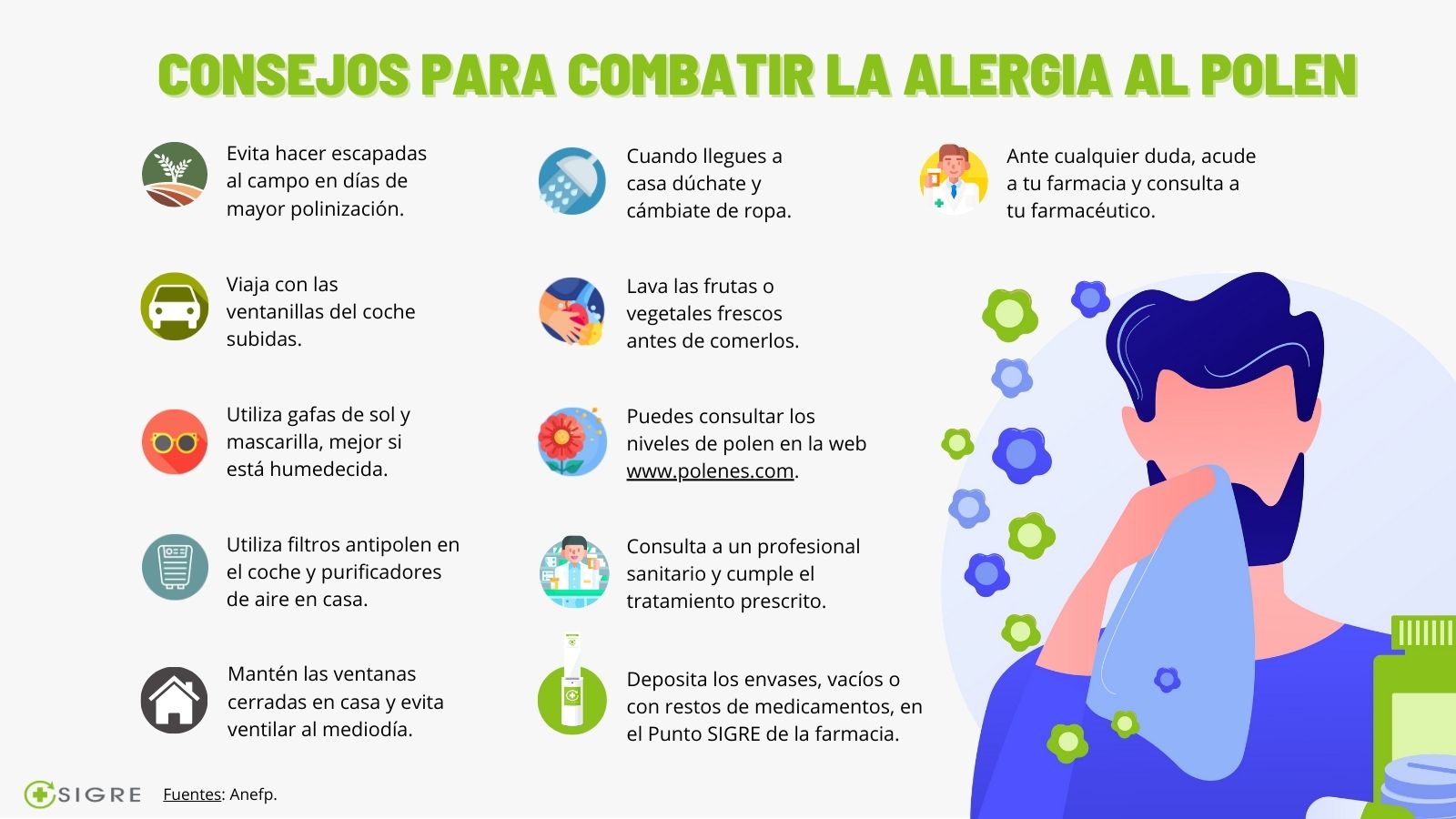 Primavera y Alergias al Polen: Cómo Lidiar con las Polinosis