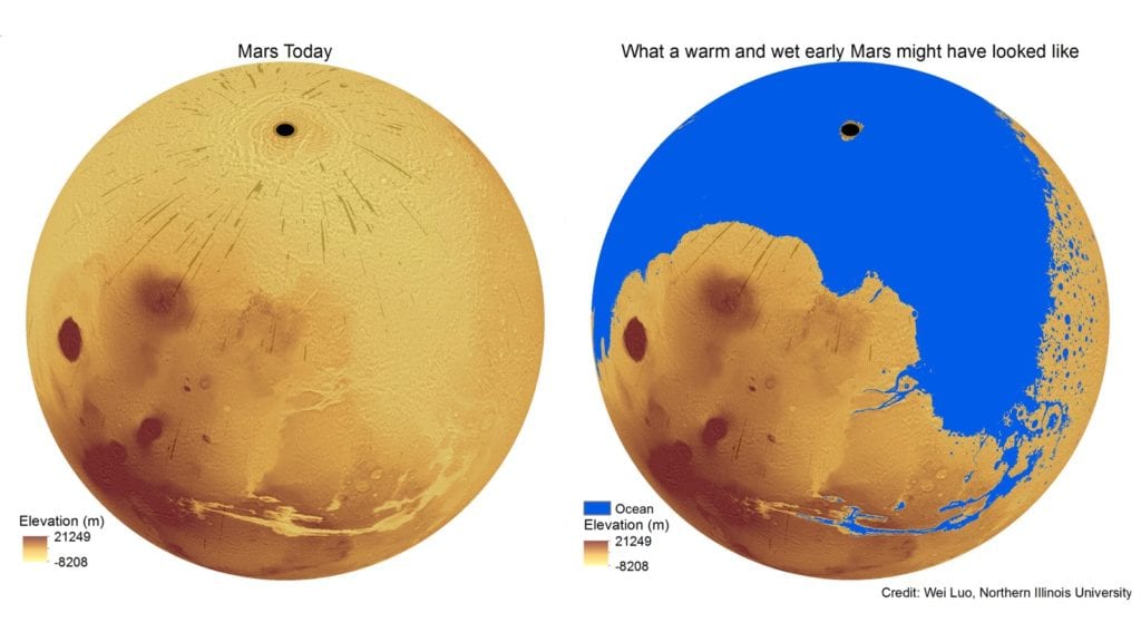 Agua en Marte: Exploración y Descubrimientos Agua en Marte: Exploración y Descubrimientos